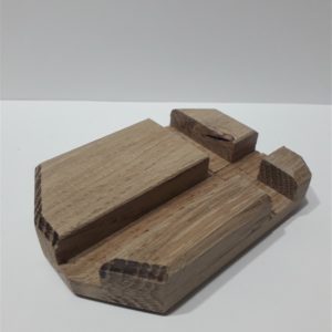 Support pour smartphone en bois de chêne